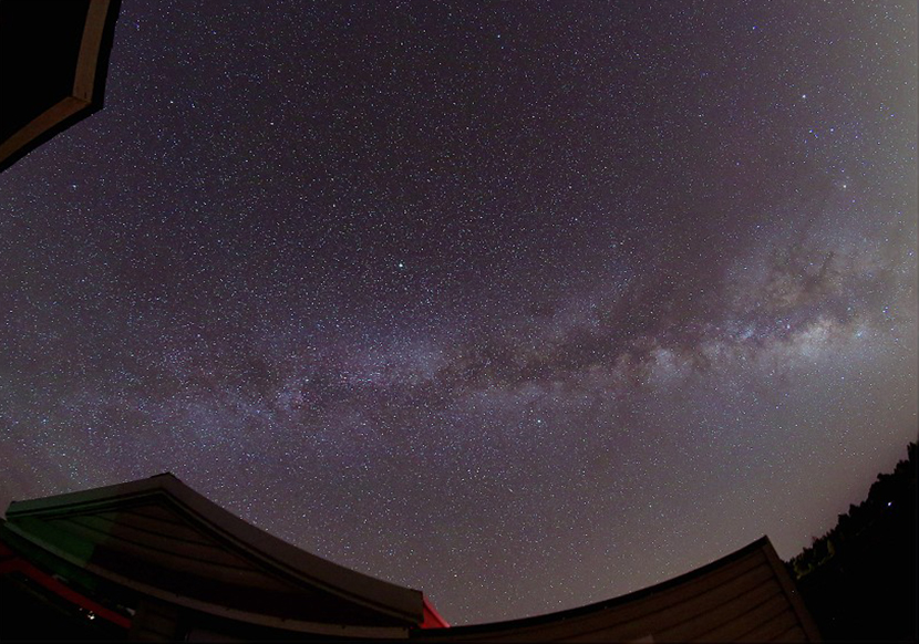 Milky Way over Observatory