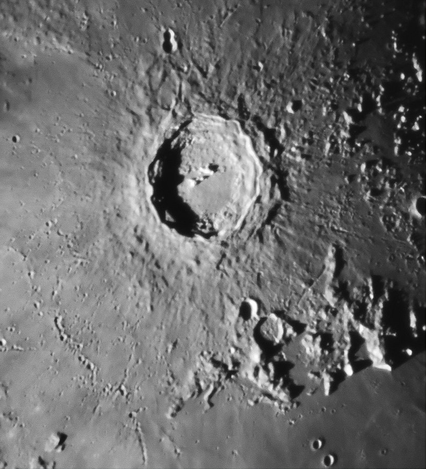 Copernicus through the lowell 24 Inch Clark