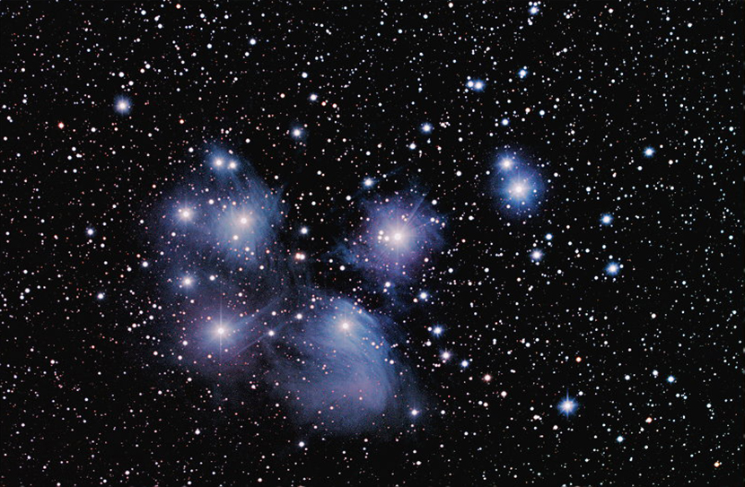 the Pleiades, Messier 45